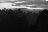 Night (Karsts I) Photo: Karst formations in southern China.