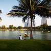 Tranquil (Water Monster I) Photo: At Lumpini Park in the heart of Bangkok, amongst the rubber ducky paddle boats, danger is lurking...