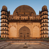 Bulbous Burial Photo: Golgumbaz, a Mughal mausoleum, burial place of emporer Mohammed Adil Shah (Archive photo, on the weekends).