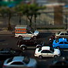 Bangkok Traffic Jam Tilt-Shift Photo: Bangkok's notorious traffic in fake tilt-shift effect.