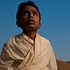 Boy Brahman Priest Photo: A young Brahman priest at the reservoir temple in Badami, India (ARCHIVED PHOTO on the weekends - originally photographed 2009/02/23).