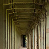 photo: Angkor Temple Hallway - A hallway lined with beautifully repeating columns, located adjacent to Angkor Temple (ARCHIVED PHOTO on the weekends - originally photographed 2007/05/19).