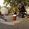 Town Threshold Photo: A user-controlled panorama of the entrance to the historic old city in Geneva.